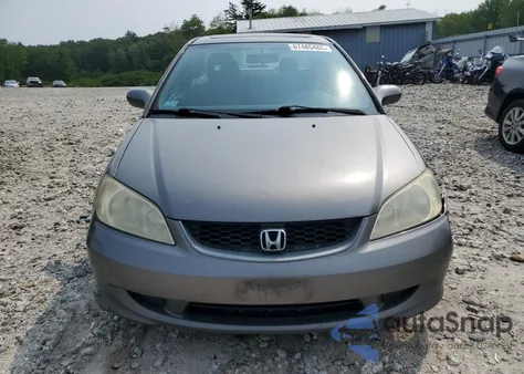 2005 Honda Civic Ex from USA, damaged, VIN 1HGEM22965L005955
